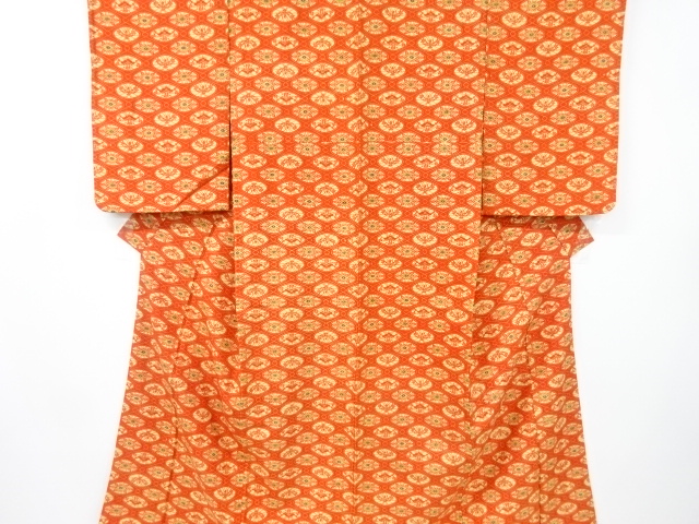 JAPANESE KIMONO / TSUMUGI / WOVEN SHOCHIKUBAI